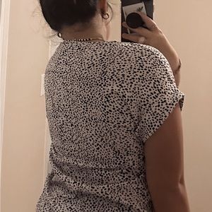 Cute Dalmatian Print Tee!! Made out of Soft & Silky Material!